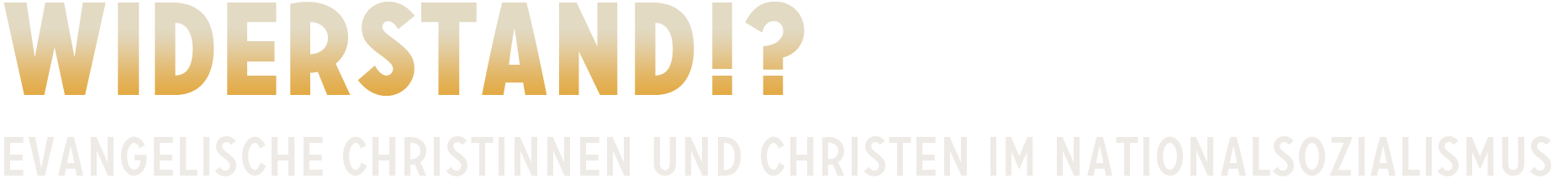 Logo der Webseite evangelischer-widerstand.de